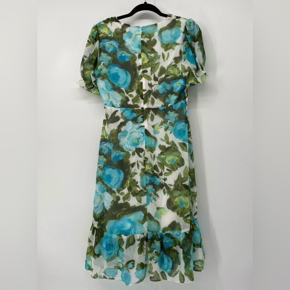 London Times Floral Dress, Sz. 6P - Picture 3 of 9